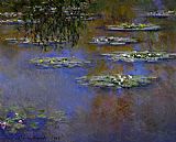 Lilies Canvas Paintings - Water-Lilies 33